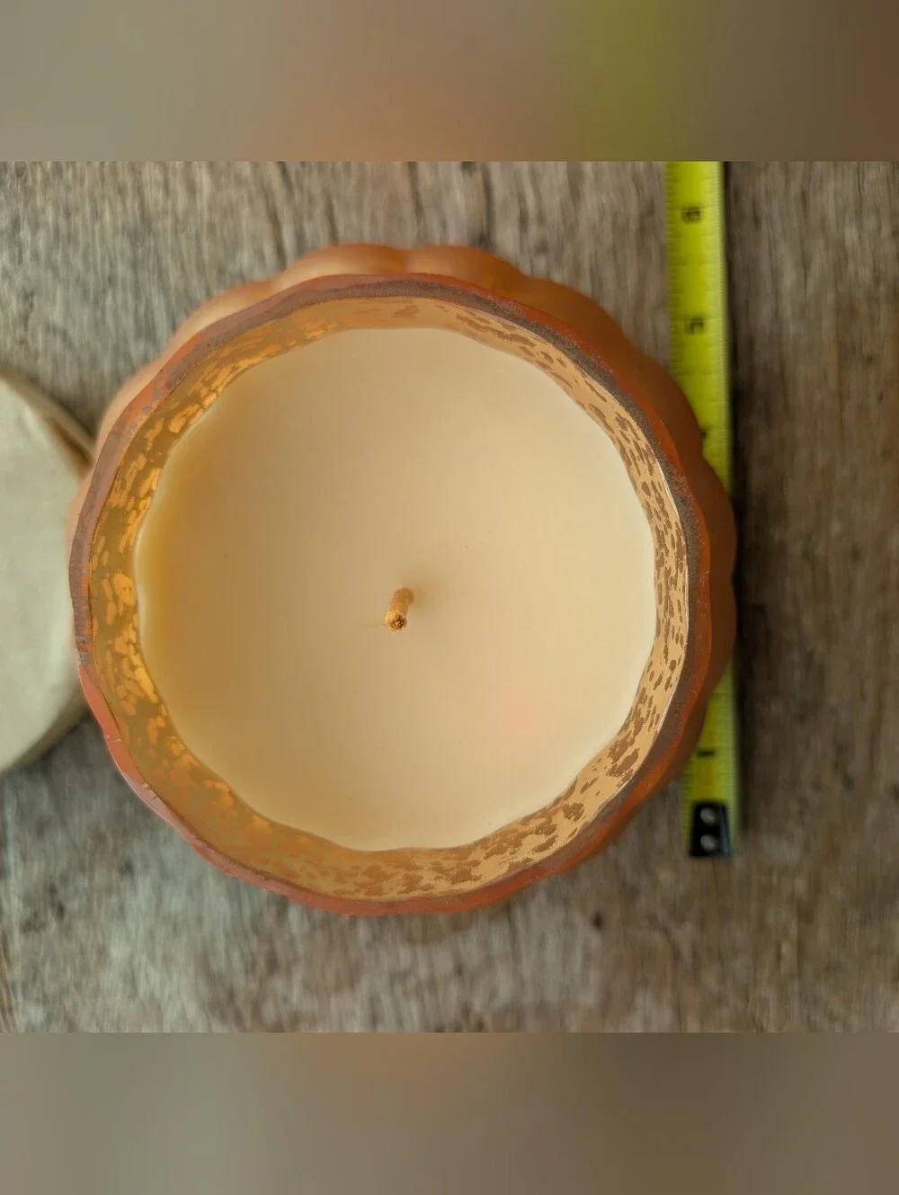 Anthropologie Capri Blue Pumpkin Candle Jar